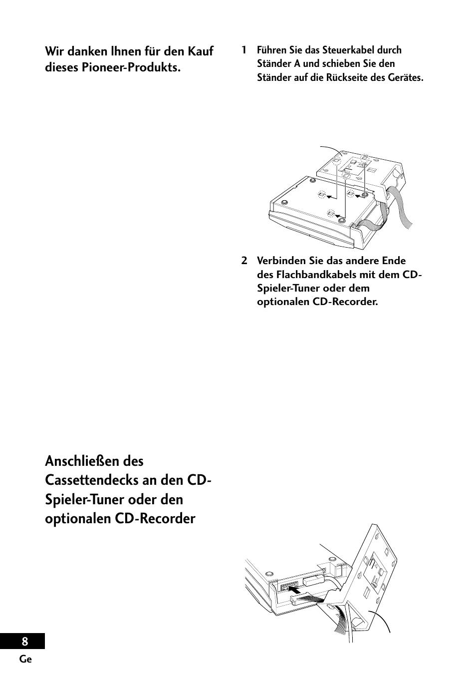 Pioneer CT-F10 User Manual | Page 8 / 20
