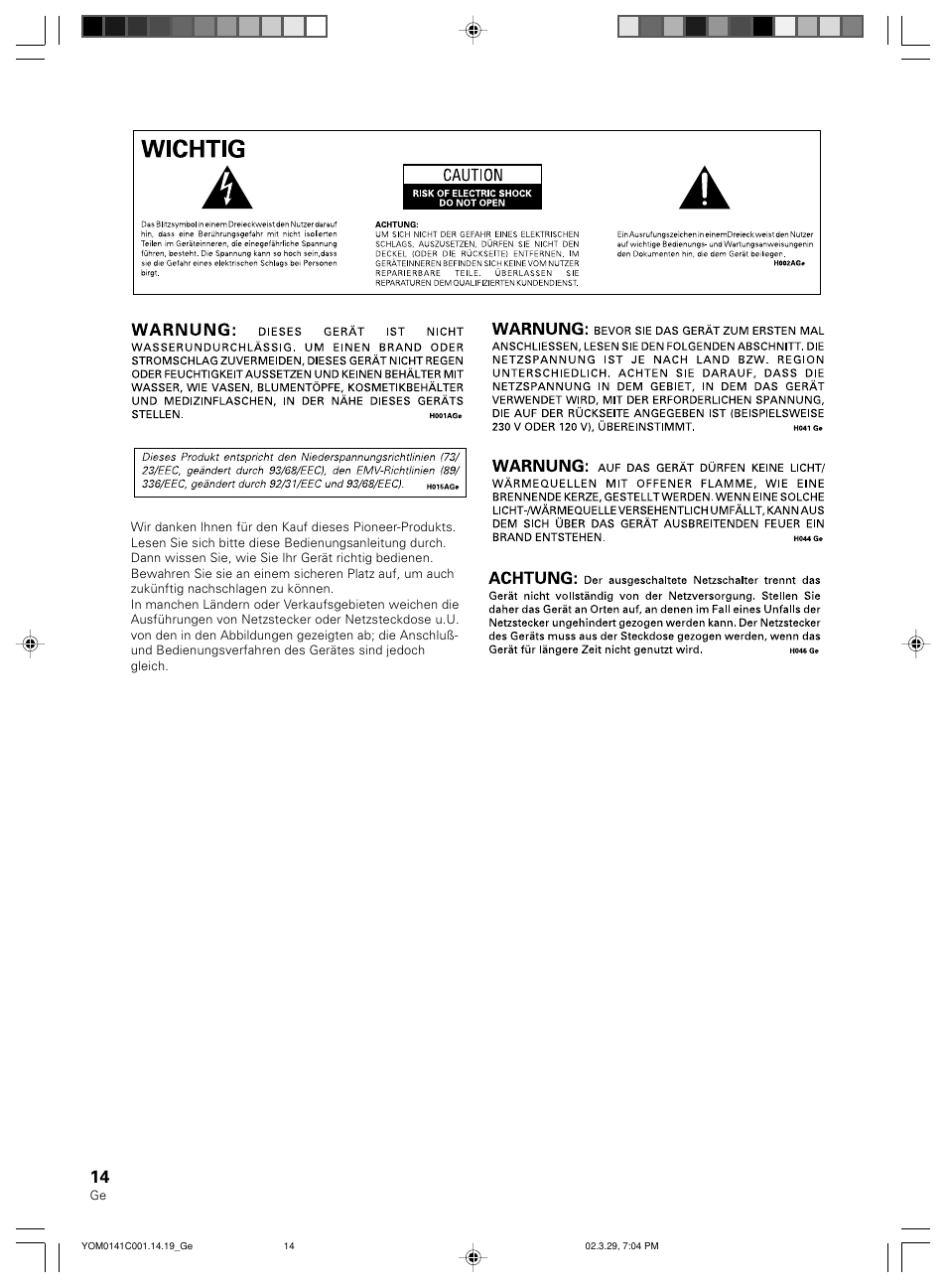 Pioneer S-W40S User Manual | Page 14 / 52