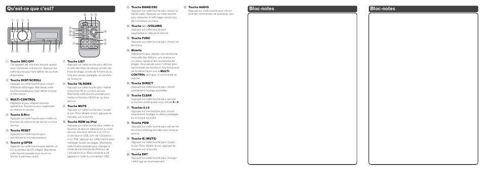 Qu’est-ce que c’est | Pioneer DEH-P7000UB User Manual | Page 8 / 14