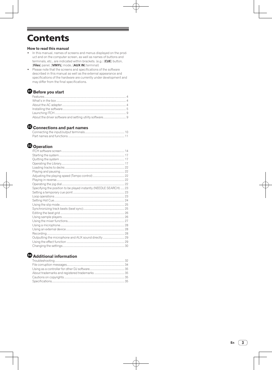Pioneer DDJ-S1 User Manual | Page 3 / 112