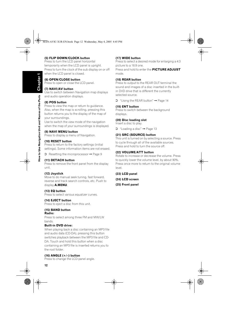 Pioneer AVIC-X1R User Manual | Page 14 / 30