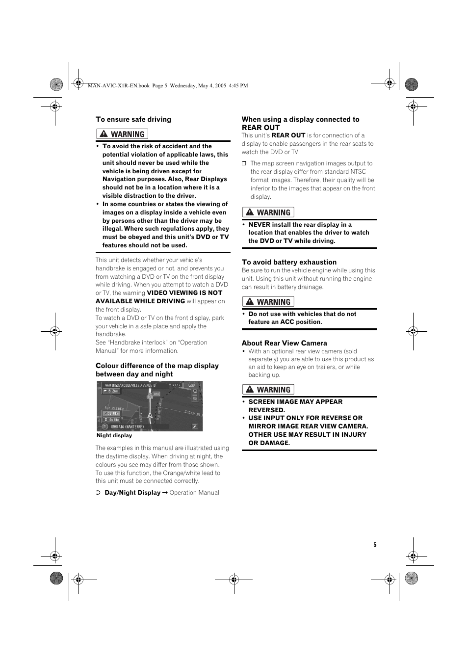 Pioneer AVIC-X1R User Manual | Page 7 / 30