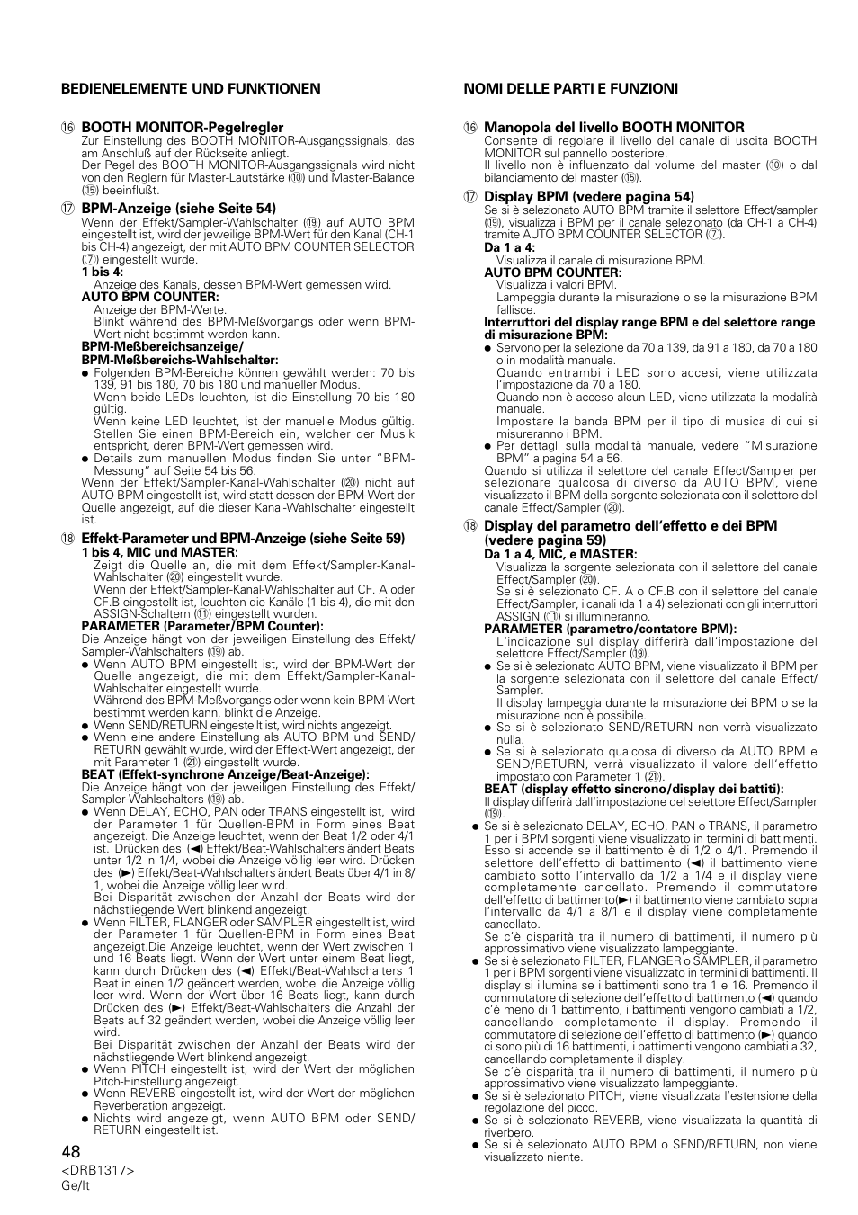 Pioneer DJM-600 User Manual | Page 48 / 112