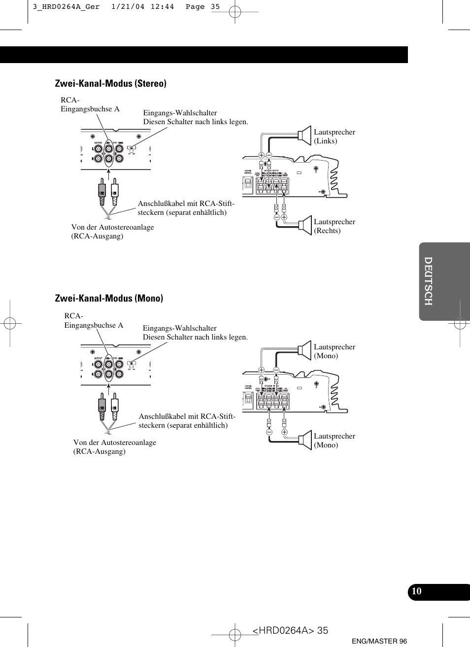 Pioneer GM-6000F User Manual | Page 35 / 74