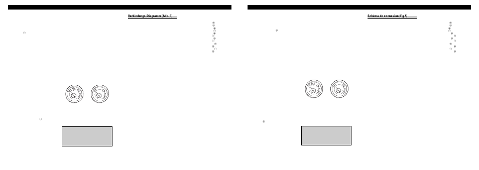 Anschließen der geräte, Deutsch, Français> connexion des appareils | Verbindungs-diagramm (abb. 5), Schéma de connexion (fig. 5) | Pioneer KEH-P6010RB User Manual | Page 5 / 6
