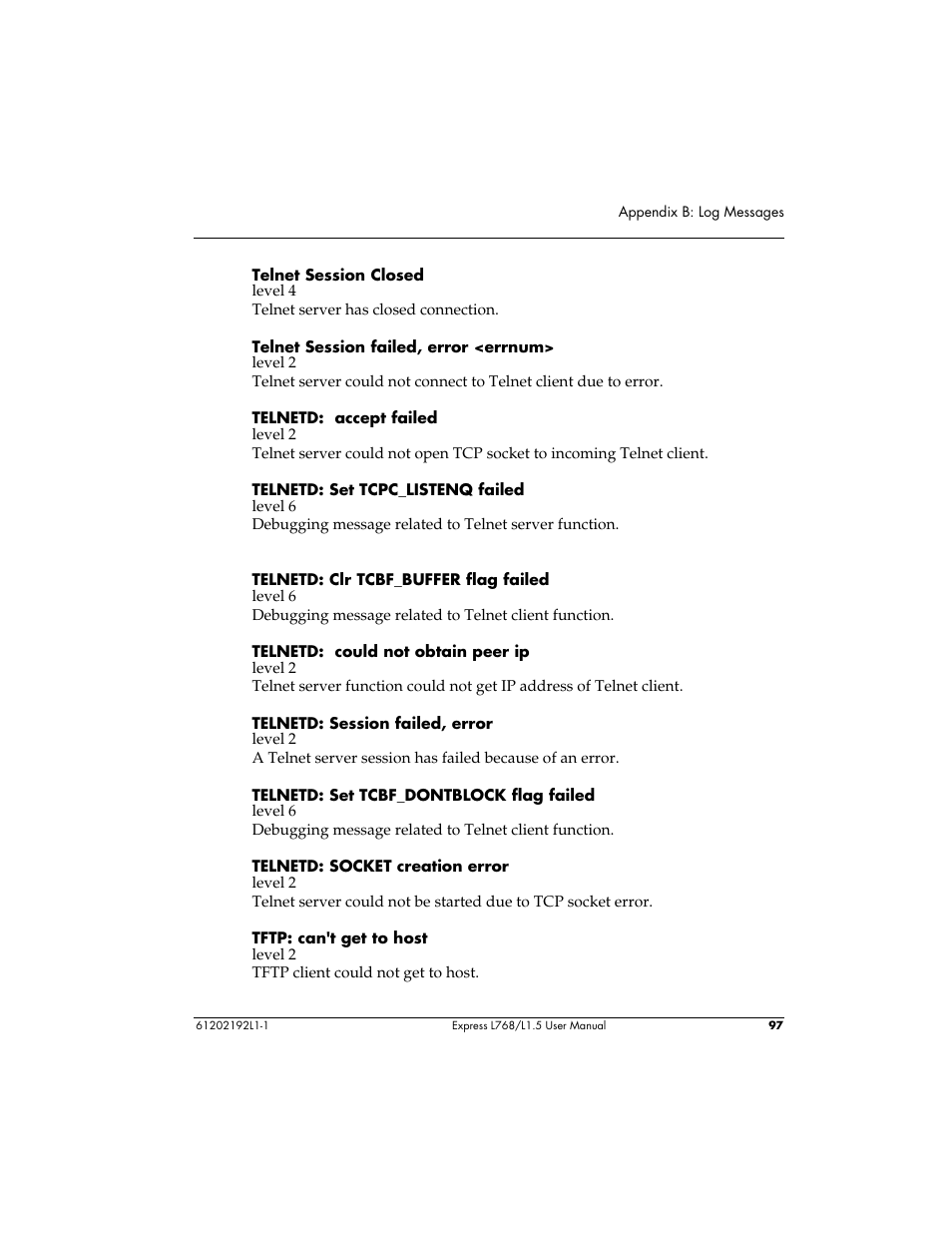 ADTRAN L768 User Manual | Page 113 / 145