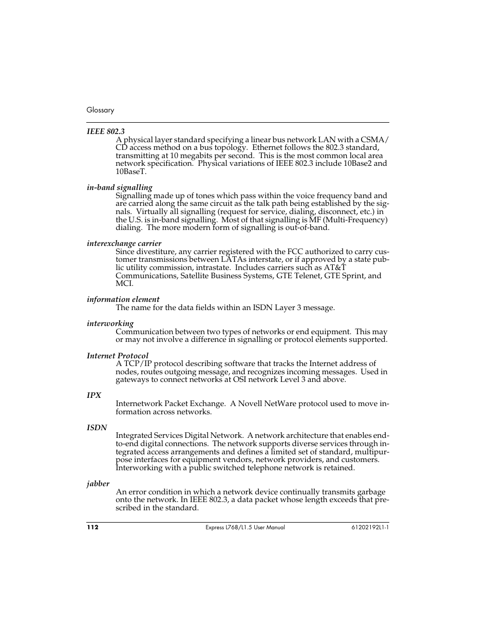 ADTRAN L768 User Manual | Page 128 / 145