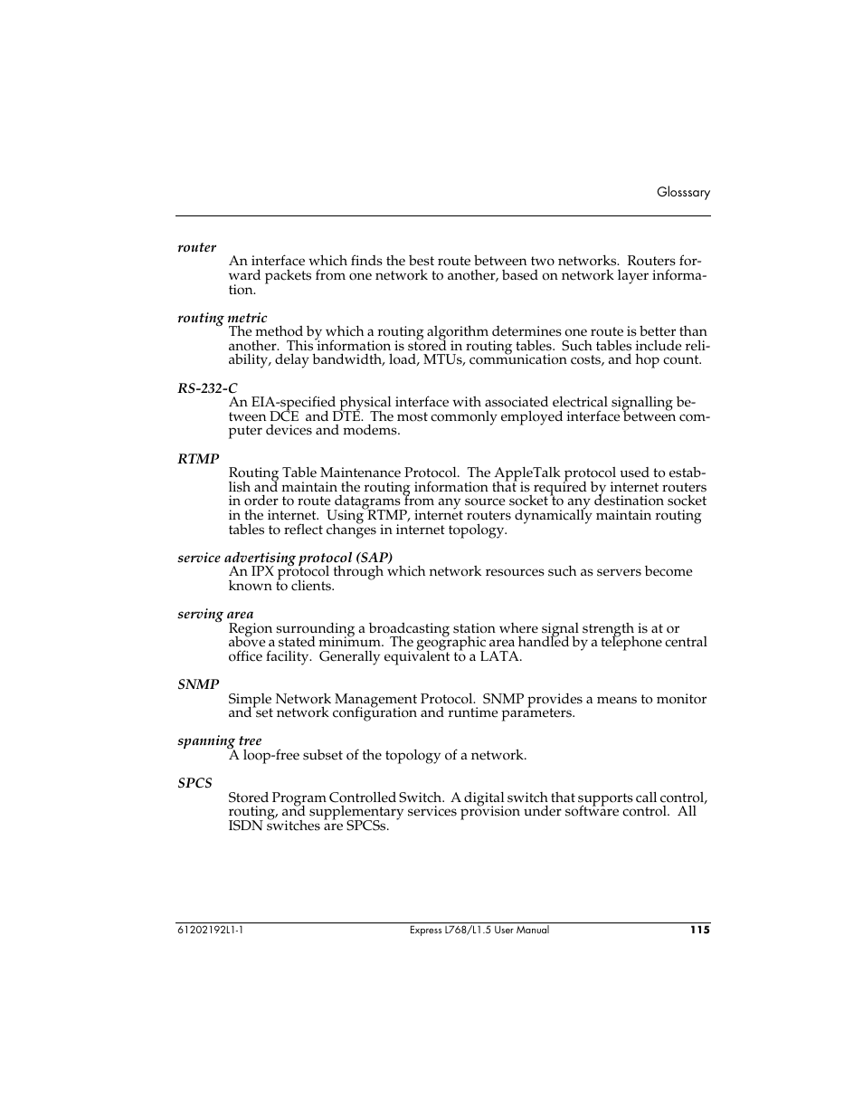 ADTRAN L768 User Manual | Page 131 / 145