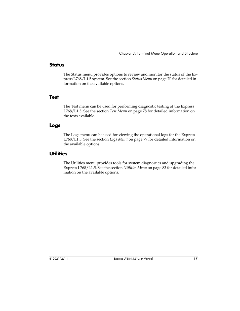 ADTRAN L768 User Manual | Page 33 / 145