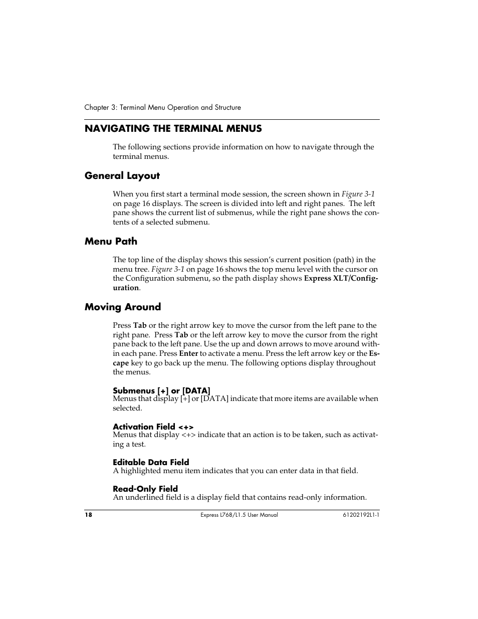 ADTRAN L768 User Manual | Page 34 / 145