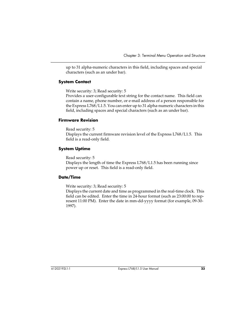 ADTRAN L768 User Manual | Page 39 / 145