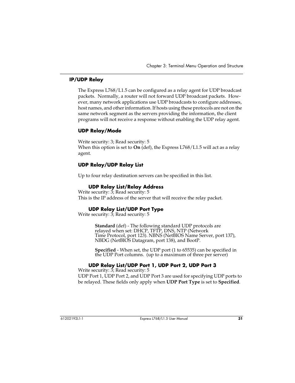 ADTRAN L768 User Manual | Page 47 / 145
