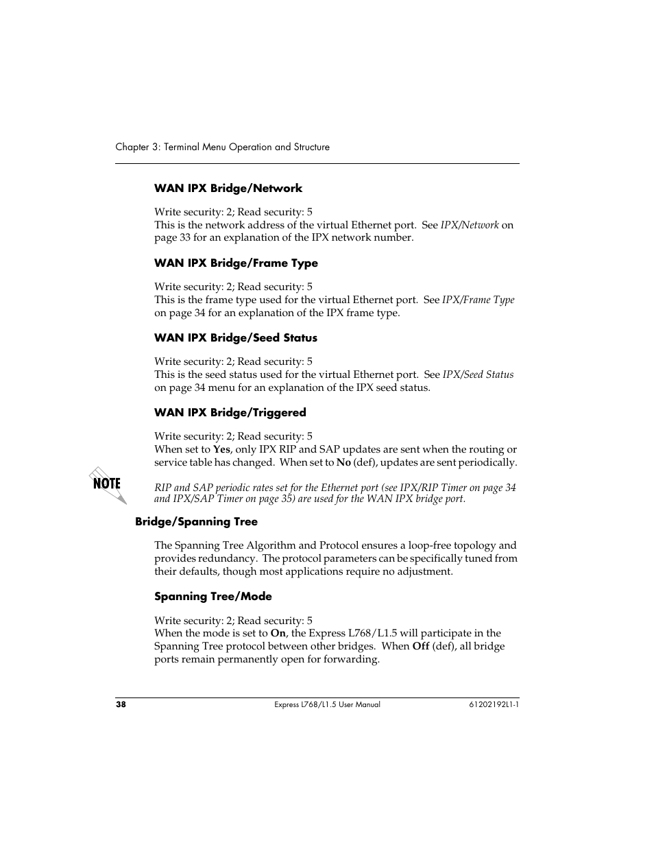 ADTRAN L768 User Manual | Page 54 / 145