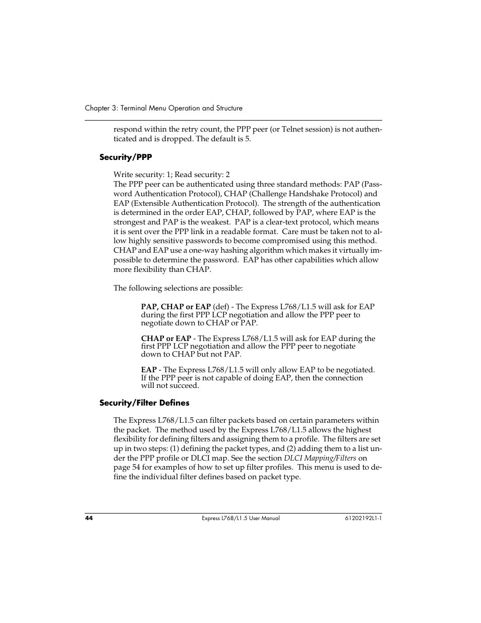 ADTRAN L768 User Manual | Page 60 / 145