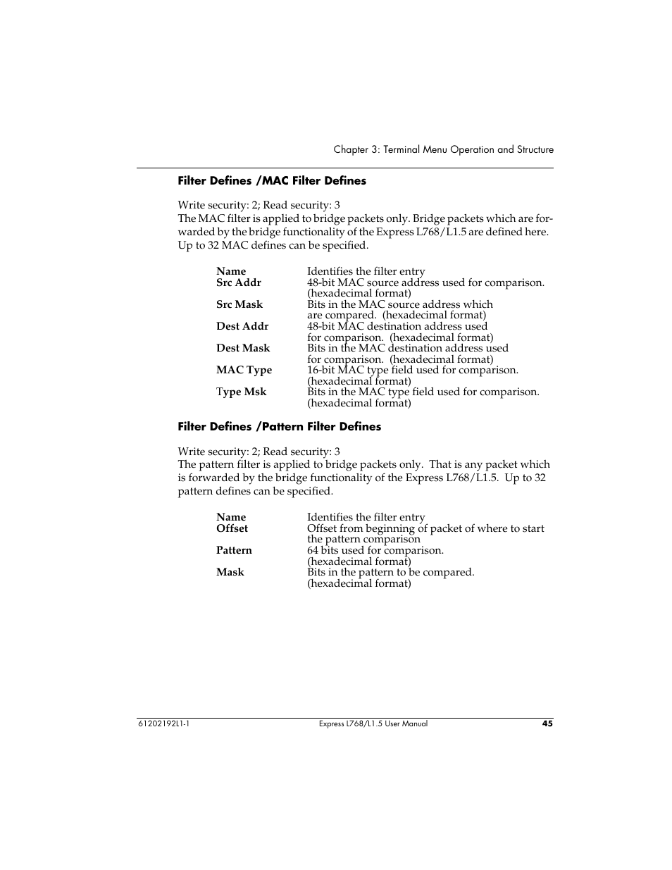 ADTRAN L768 User Manual | Page 61 / 145