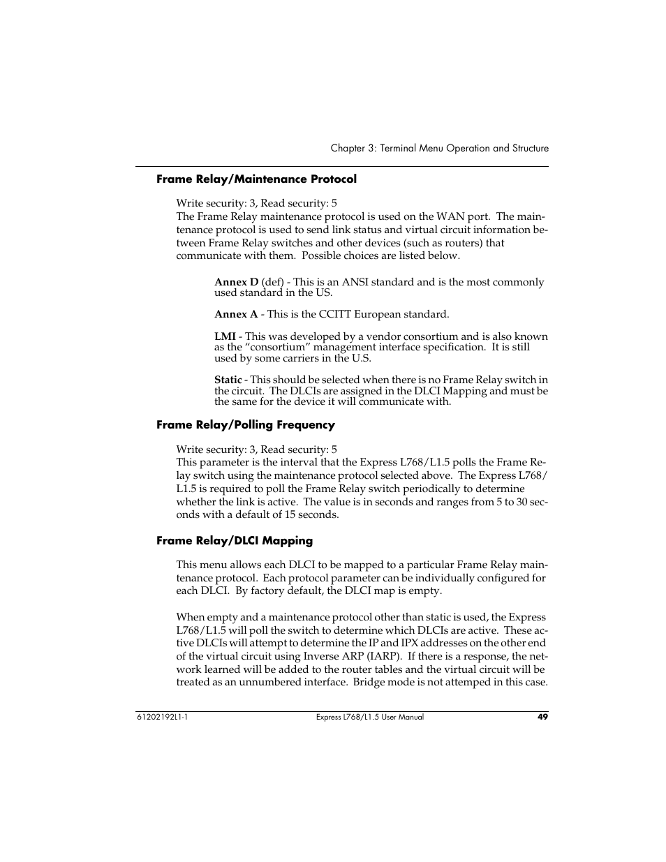 ADTRAN L768 User Manual | Page 65 / 145