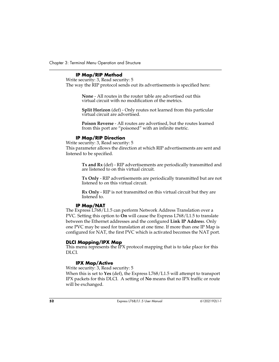 ADTRAN L768 User Manual | Page 68 / 145