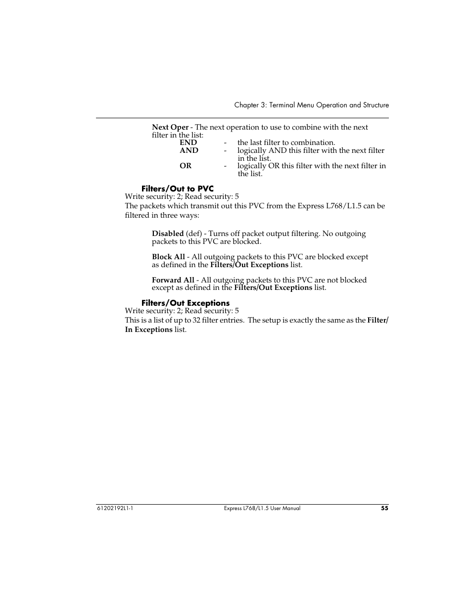 ADTRAN L768 User Manual | Page 71 / 145