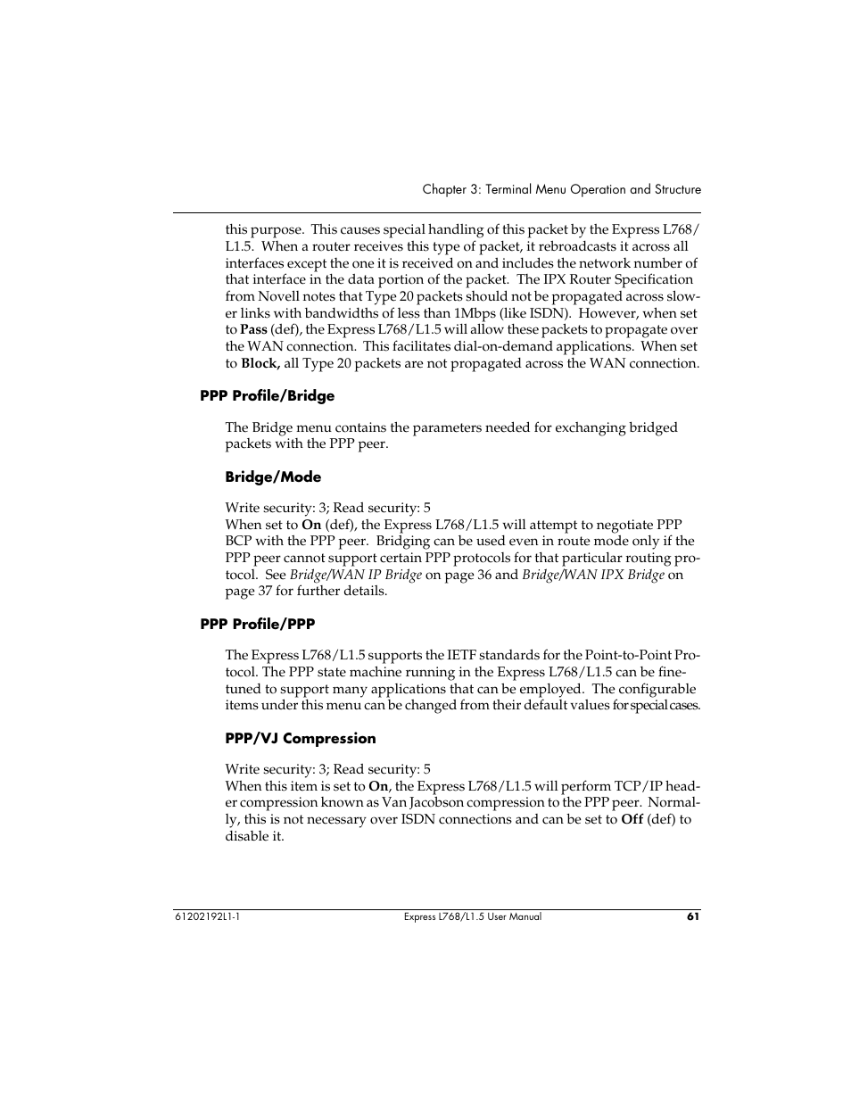 ADTRAN L768 User Manual | Page 77 / 145