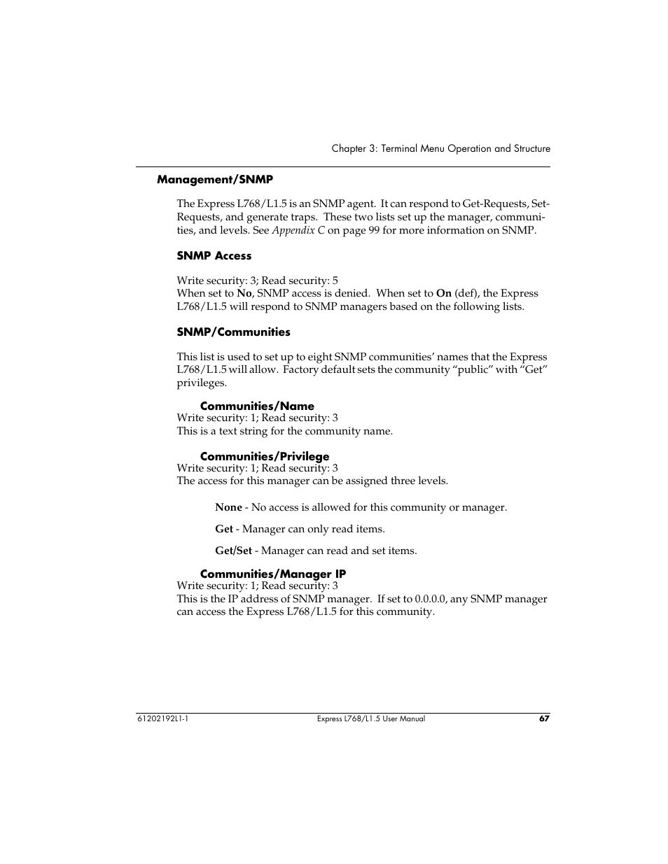ADTRAN L768 User Manual | Page 83 / 145