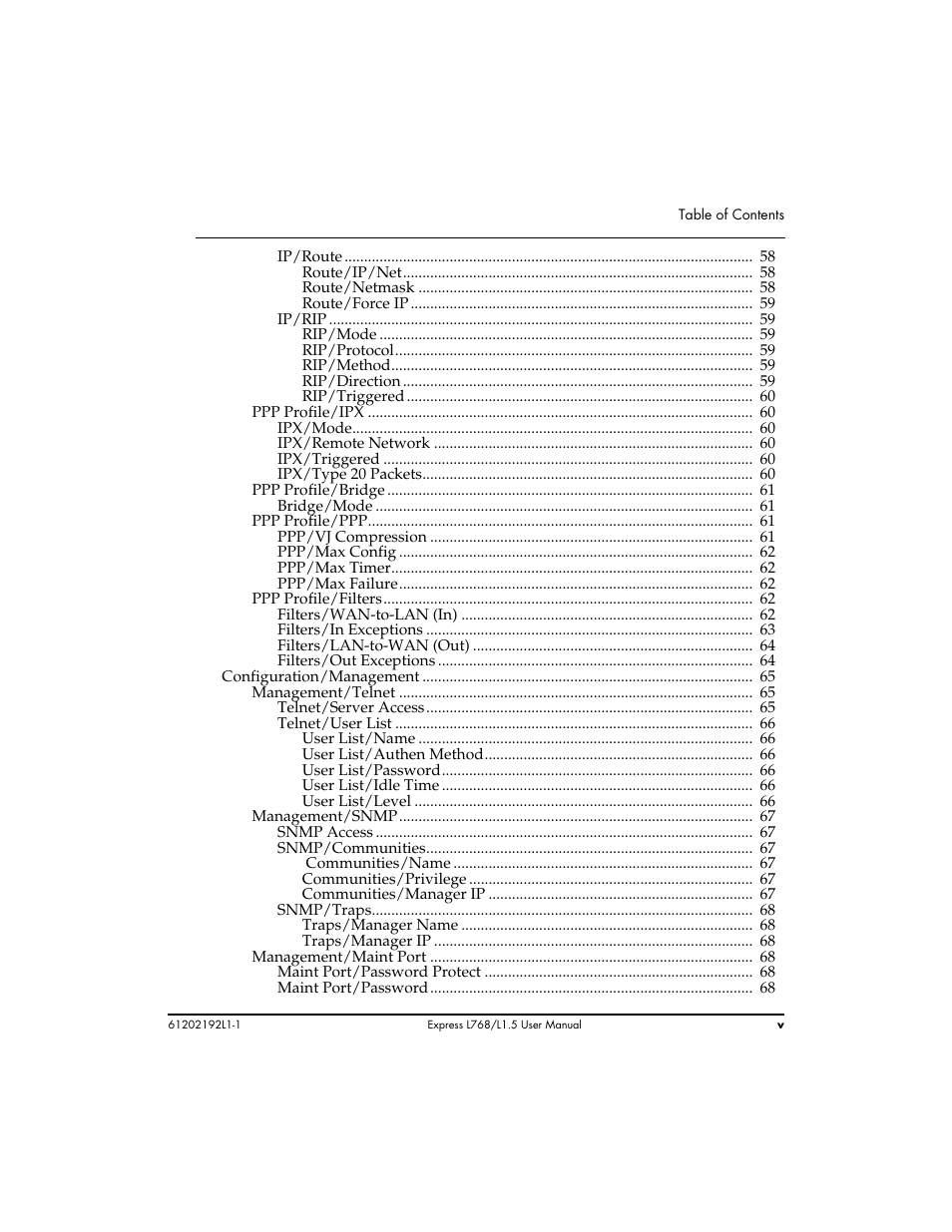 ADTRAN L768 User Manual | Page 9 / 145