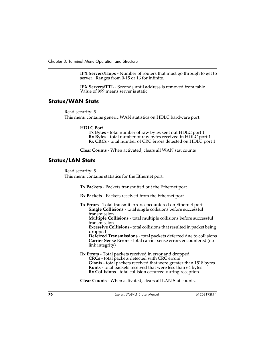 ADTRAN L768 User Manual | Page 92 / 145