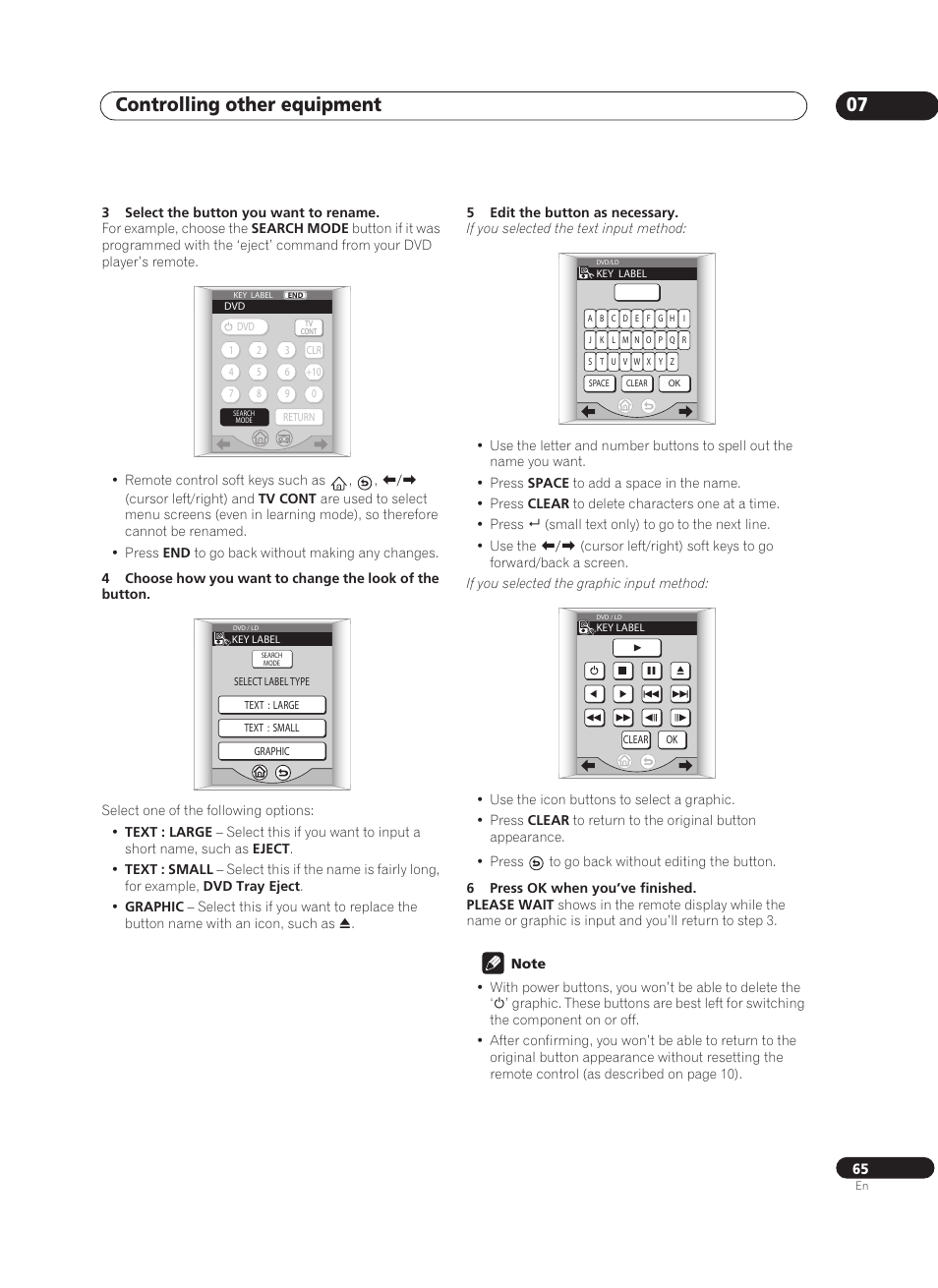 Controlling other equipment 07 | Pioneer VSA-AX10Ai-S User Manual | Page 65 / 104