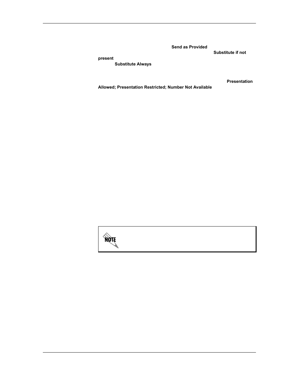Id presentation, Id number, Source id | Quad t1/pri module (user termination/nfas), Secondary interfaces, Slot, port | ADTRAN ATLAS 810 Plus User Manual | Page 111 / 188