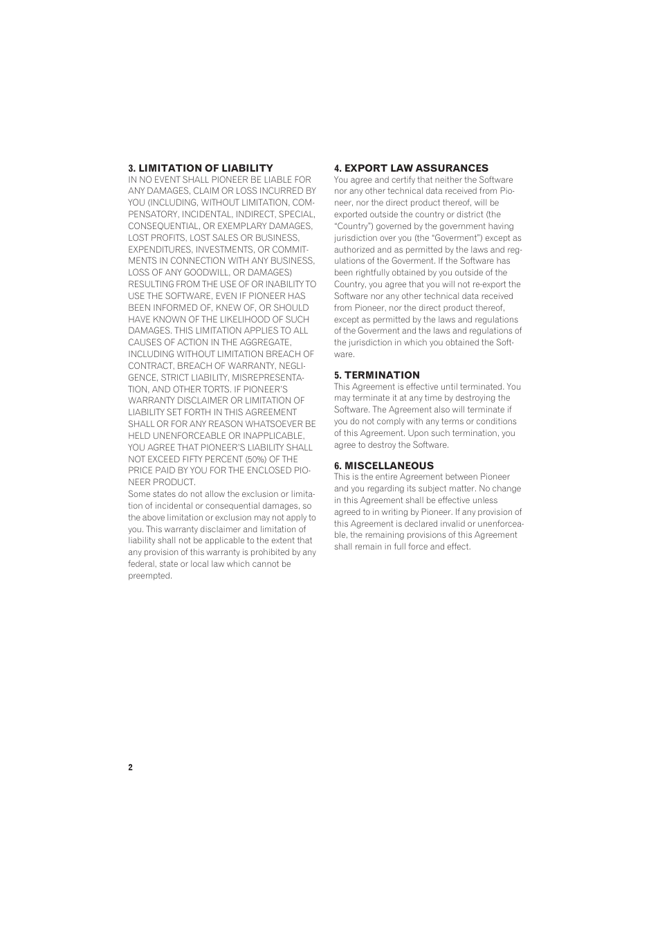 Pioneer CNDV-50MT User Manual | Page 4 / 137