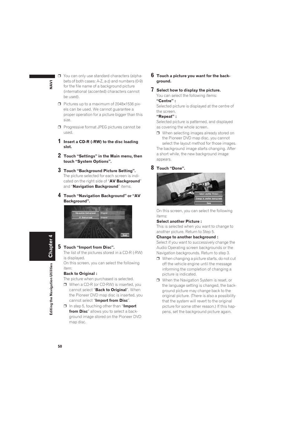 Pioneer CNDV-50MT User Manual | Page 52 / 137