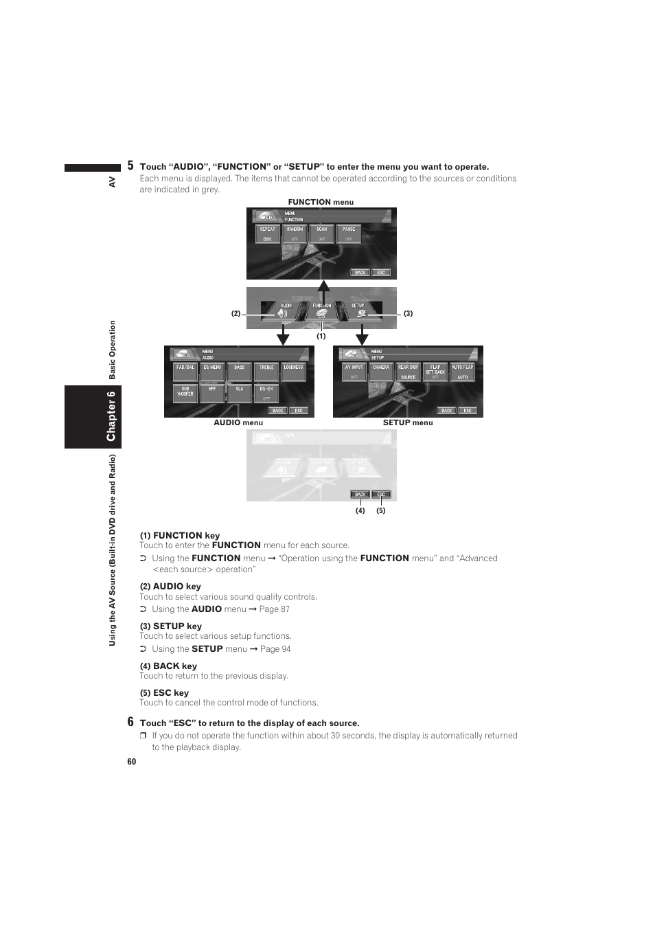 Chapter 6 | Pioneer CNDV-50MT User Manual | Page 62 / 137