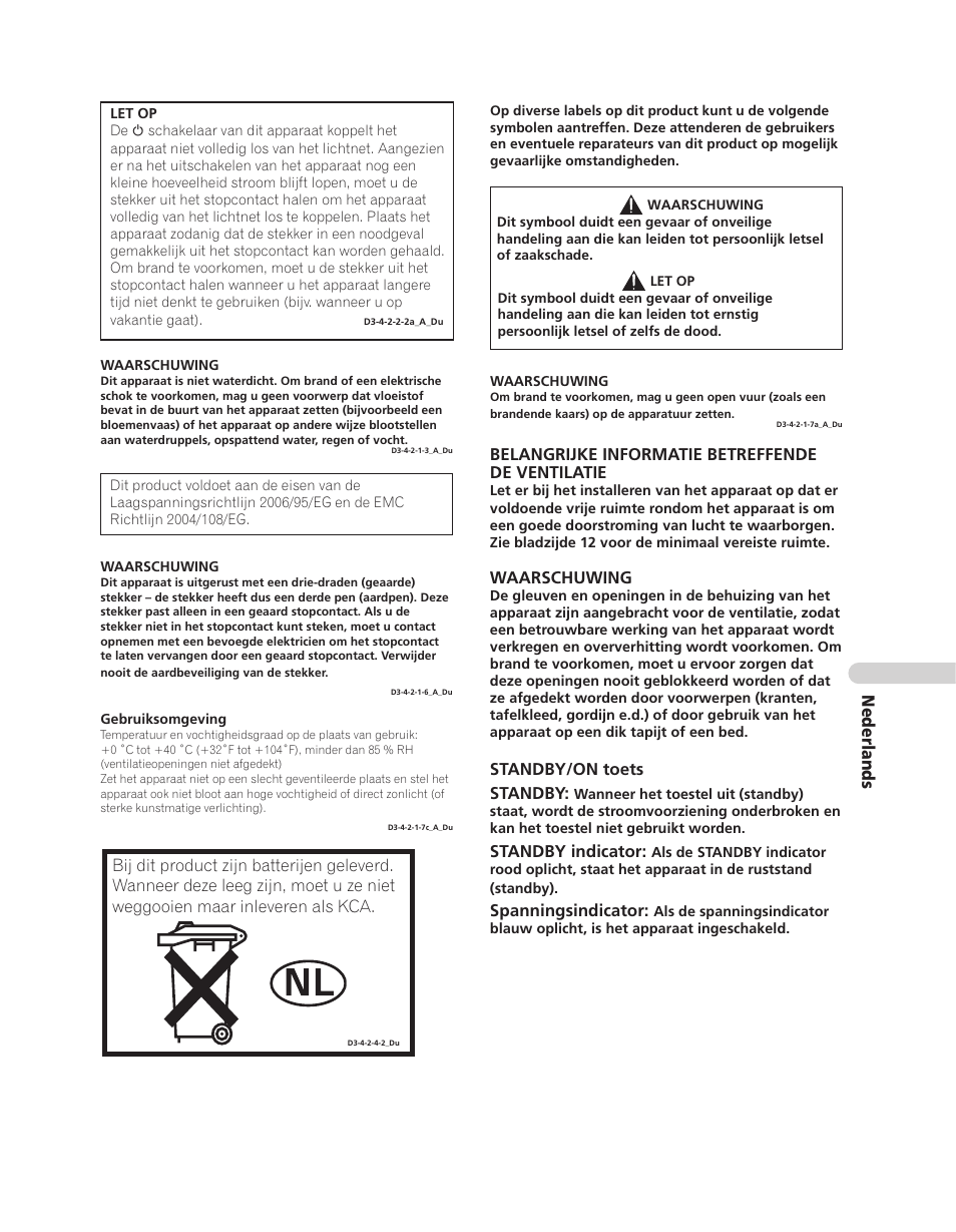 Pioneer PDA-V100HD User Manual | Page 123 / 212