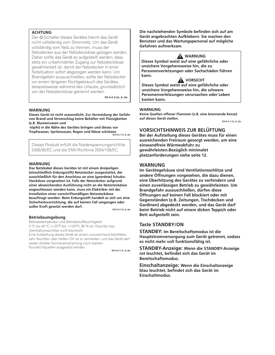 Pioneer PDA-V100HD User Manual | Page 63 / 212