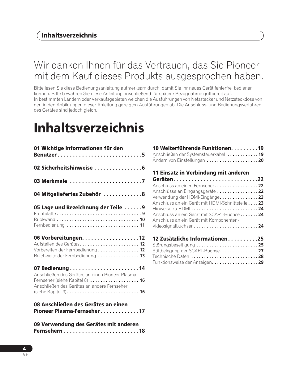 Pioneer PDA-V100HD User Manual | Page 64 / 212