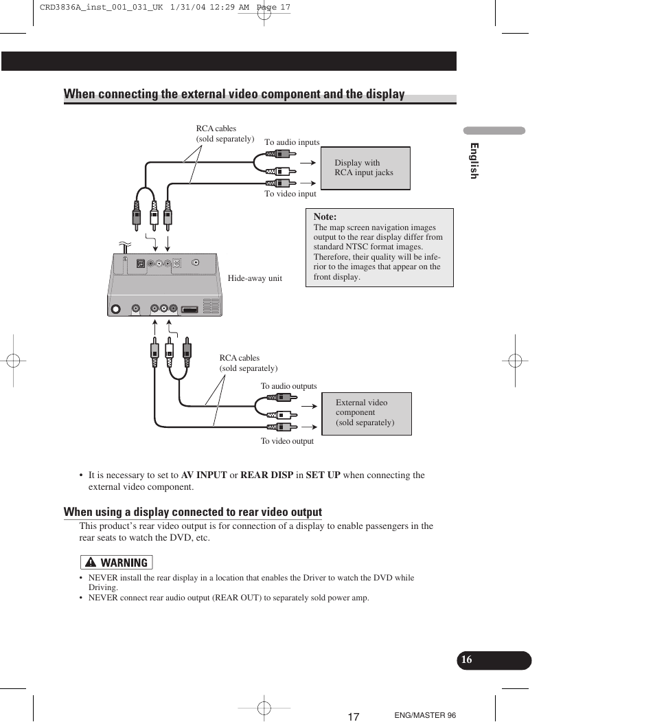 Pioneer AVIC-X1 User Manual | Page 17 / 181