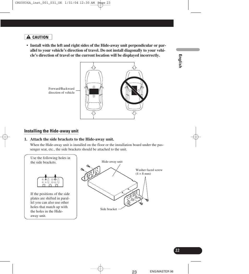 Pioneer AVIC-X1 User Manual | Page 23 / 181
