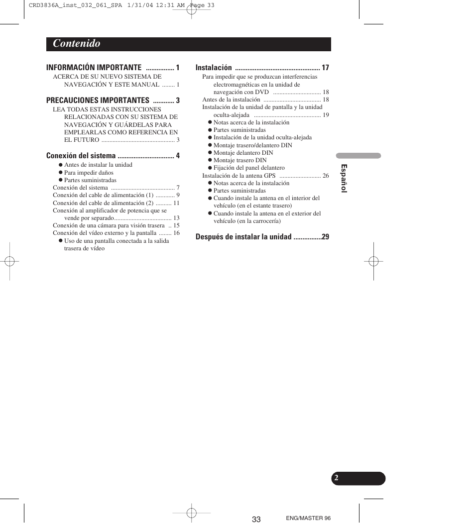 Pioneer AVIC-X1 User Manual | Page 33 / 181