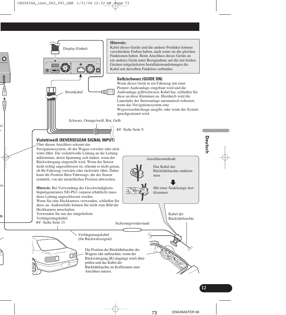 Pioneer AVIC-X1 User Manual | Page 73 / 181