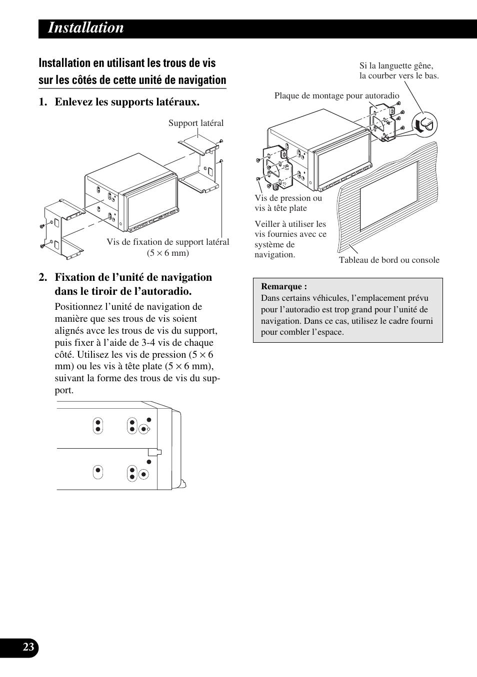 Installation | Pioneer AVIC-HD3 User Manual | Page 114 / 181