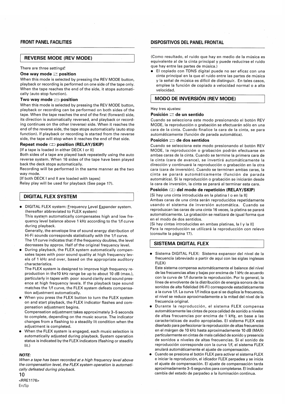 Pioneer CT-W806DR User Manual | Page 10 / 40