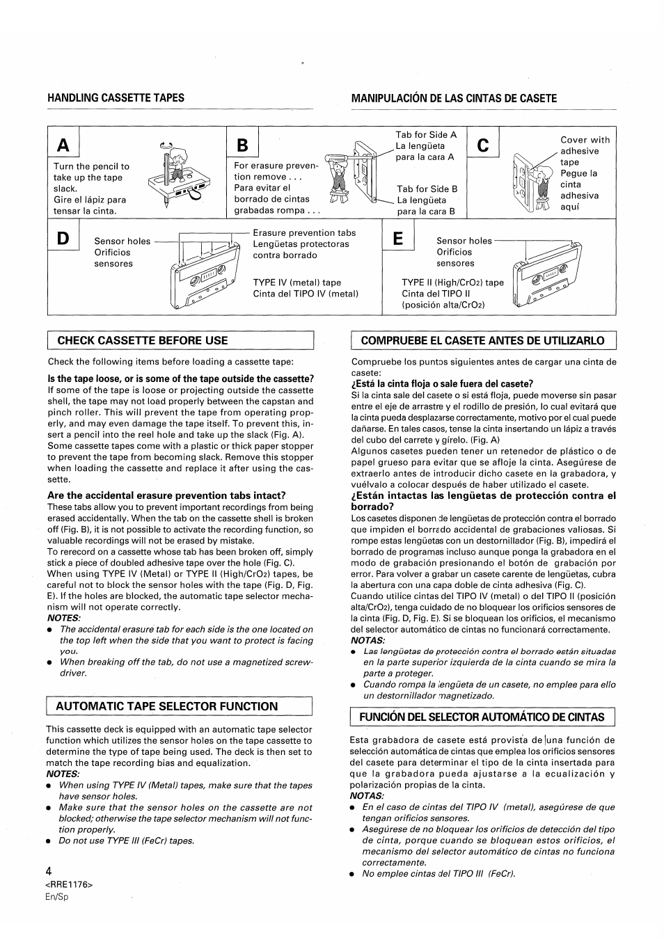 Pioneer CT-W806DR User Manual | Page 4 / 40