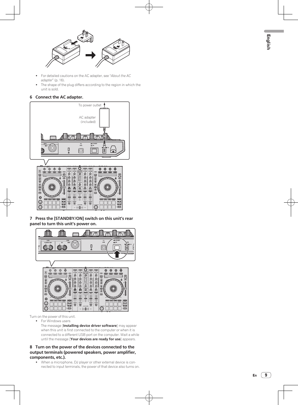 Pioneer DDJ-SX User Manual | Page 9 / 132