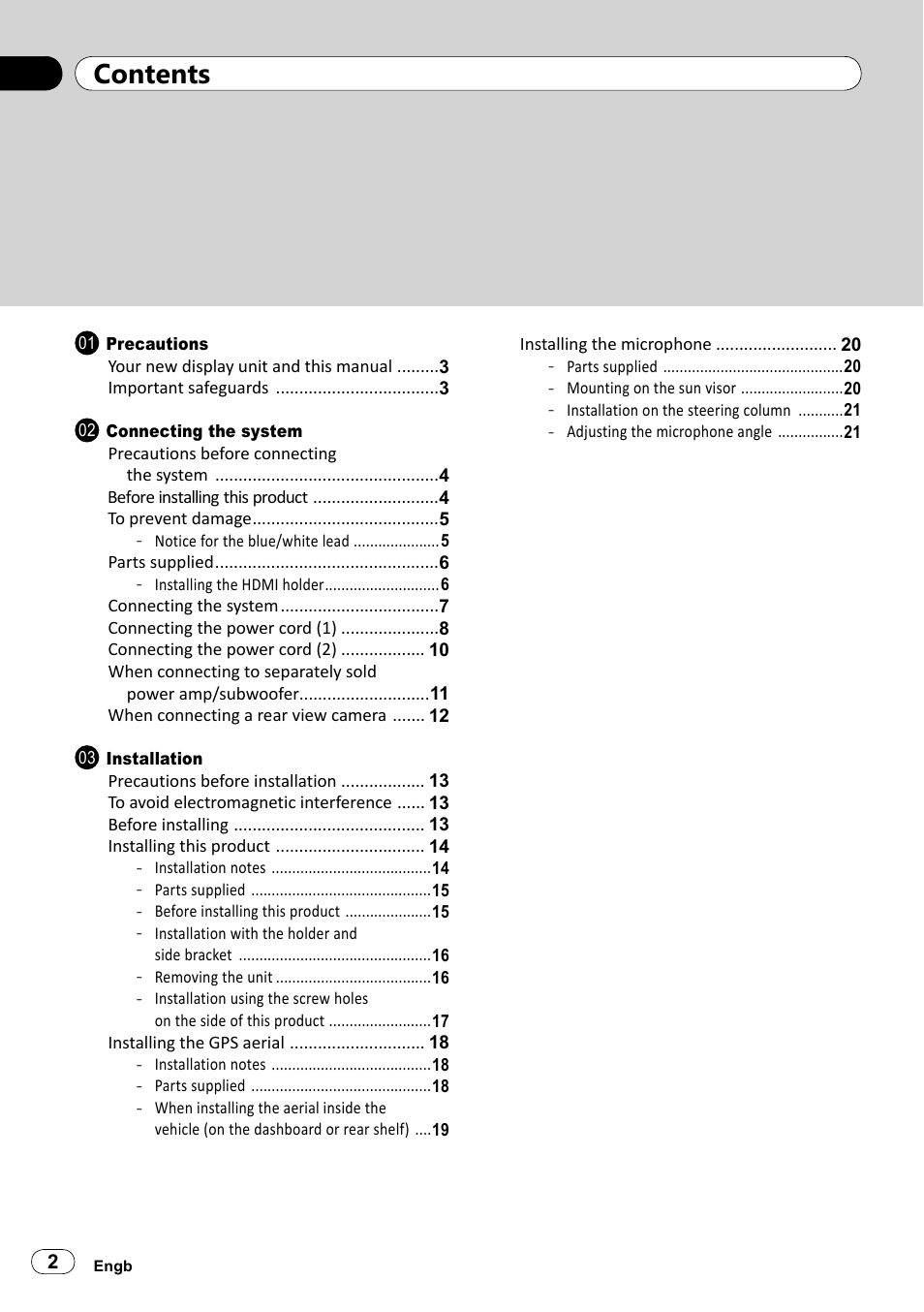 Pioneer SPH-DA100 User Manual | Page 2 / 144