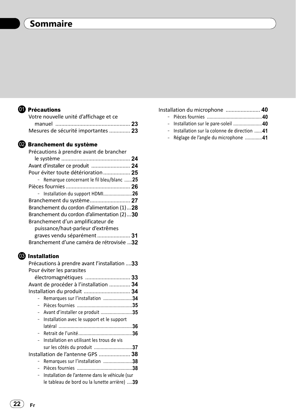Pioneer SPH-DA100 User Manual | Page 22 / 144