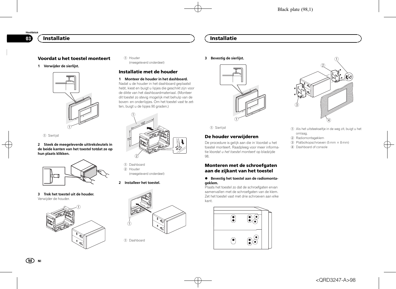 Pioneer FH-460UI User Manual | Page 98 / 128