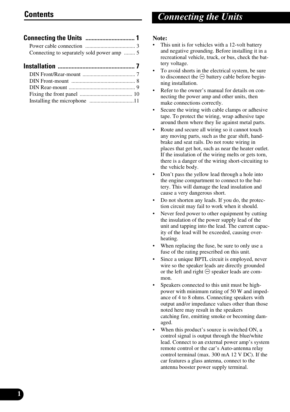 Pioneer DEH-P55BT User Manual | Page 2 / 86