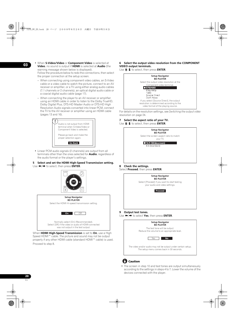 Pioneer BDP-51FD User Manual | Page 20 / 72