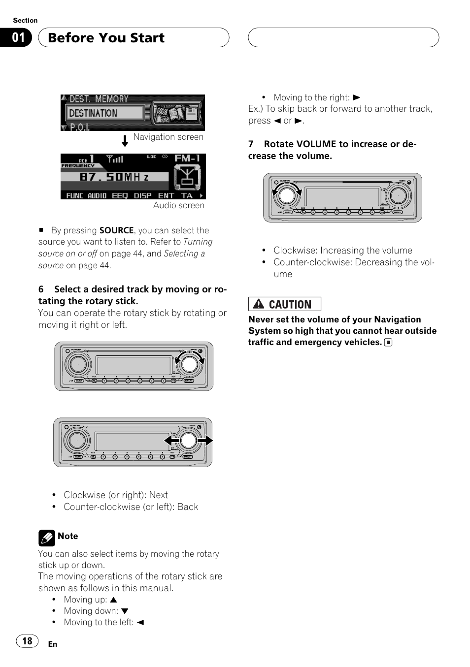 Before you start | Pioneer ANH-P10MP User Manual | Page 18 / 109