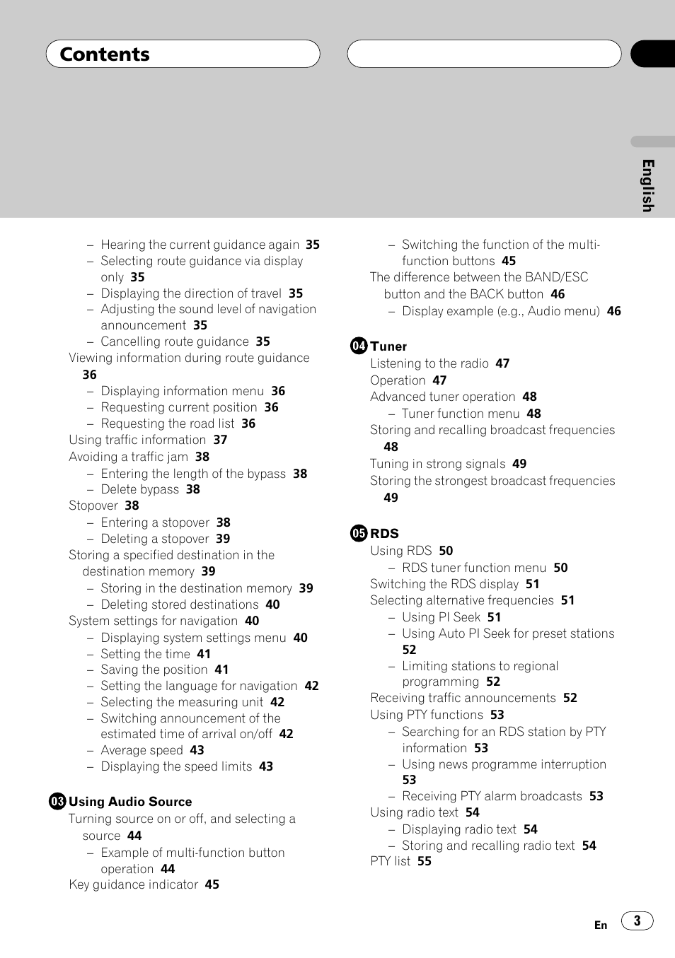 Pioneer ANH-P10MP User Manual | Page 3 / 109