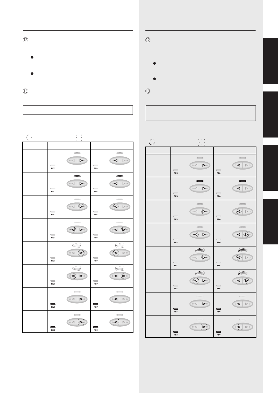 Bandtransport-betriebsartenanzeigen, English français deutsch italiano, Indicazioni della modalità di movimento del nastro | Pioneer CT-IS21 User Manual | Page 13 / 56